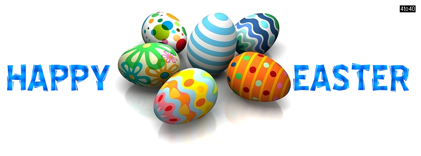 Easter Eggs Facebook Cover