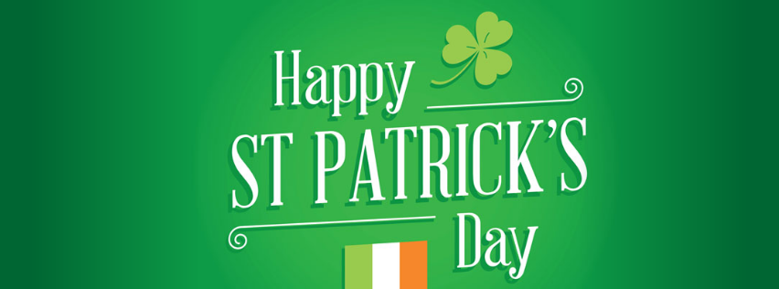 Happy Saint Patrick's Day Facebook Cover