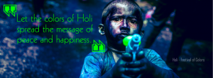 Holi Festival of Colors Facebook Cover