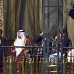 Prime Minister Narendra Modi with Art of Living founder Sri Sri Ravishankar on the inaugural day of the World Culture Festival