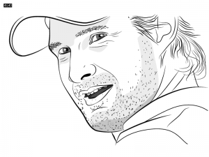 Shane Watson Coloring Page