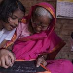 Sitabai Deshmukh, 90, is the oldest student at Aajibaichi Shala in Thane district of Maharashtra. Deprived of education as children, the women, most of whom are widows and aged between 60 and 90, are fulfilling a life-long dream to become literate through this unique initiative near Mumbai