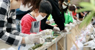 Longest line of green tea dumplings: Japan breaks Guinness World Records record