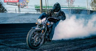 Longest Motorcycle Burnout: Joe Dryden breaks record