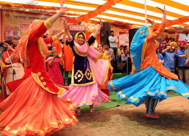 Fun rides and colourful stalls were put up at Khalsa College's Baisakhi festival in Amritsar