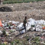 Garbage dumped near Jammu’s Bhagwati Nagar on World Earth Day on April 22, 2016. The Jammu Municipal Corporation dumps tonnes of rubbish every day without treating them, putting some 15 lakh people in the city at risk of epidemic. The annual Earth Day event which will be celebrated on April 22, marking its 46th year, is a global movement calling for environmental protection.