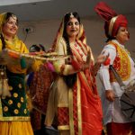 Members of Gitanjali Ladies Club Baisakhi