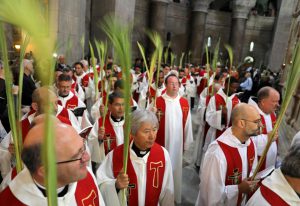 Palm Sunday is also known as Fig Sunday because tradition maintains that Jesus cursed a fig tree that would not bear fruit, and ate figs after his entry into Jerusalem. Dried figs are often eaten on the day