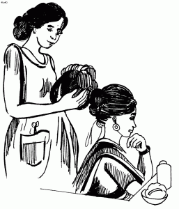 Beautician in Beauty Parlour