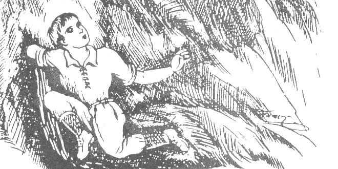 गाँव को डूबने से बचाने वाला बालक