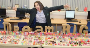 Largest collection of lip balms: Megan Baker breaks Guinness World Records record