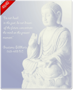 Do not dwell in past -Gautama Siddhartha Greeting Card