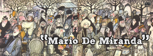 Mario De Miranda at Flea Market - Facebook Cover