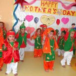 Students perform on Mother's Day at Babies Paradise Playway School, Ludhiana