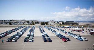 Largest Parade of Hybrid Cars: Toyota Breaks Record
