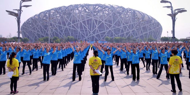 China Guinness World Records: Most choreographed mass plaza dancers