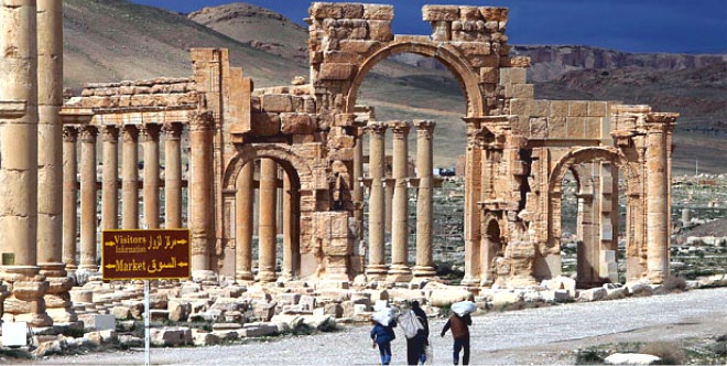 Syria's UNESCO world heritage site of Palmyra is under threat from Islamic State fighters