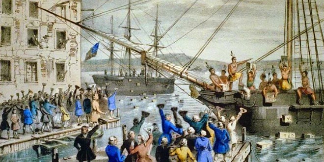 American Revolutionary War Story: Boston Tea Party