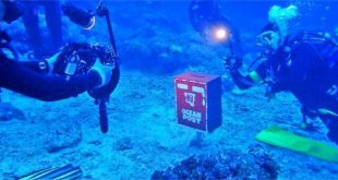 Taiwan Guinness World Records: Deepest Underwater Postbox