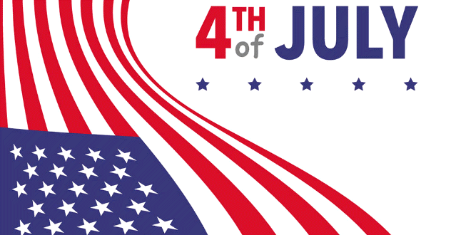 4th July Greeting Cards