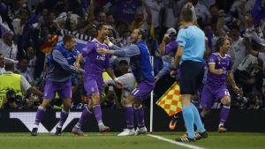 However, it was Real Madrid who took the lead, with Cristiano Ronaldo scoring with the help of a deflection