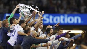 Real Madrid, in the process, have become the first team to win back-to-back Champions League titles.