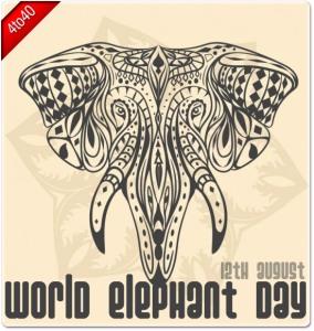 World Elephant Day Greeting