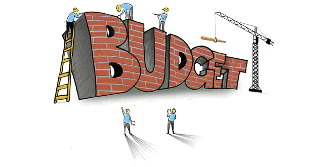 Hindi Bal Kavita on Budget बजट