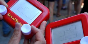 Canada Guinness World Record: Most People Drawing on an Etch A Sketch
