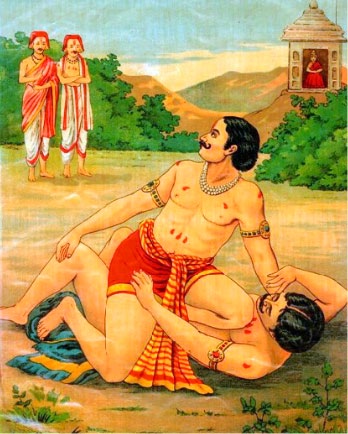 Bheema kills Jarasandha
