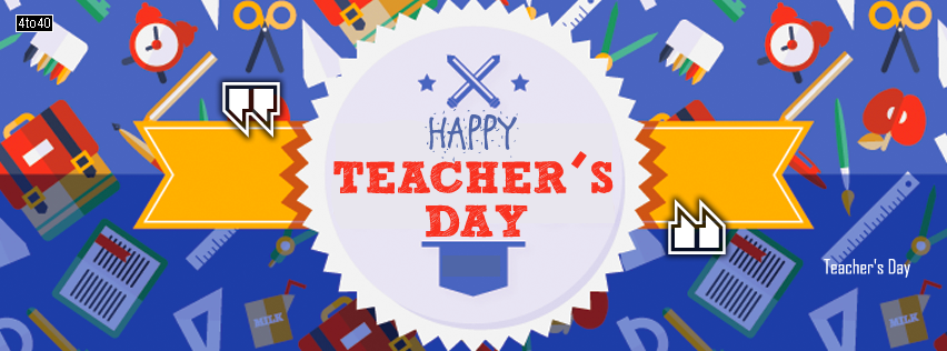 Happy Teacher's Day FB Cover