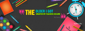 Smart Teacher Facebook Cover: Teacher's Day Banner & Poster