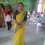Vidhi Singh School Teacher at SD Academy School, Gorakhpur on the day of 15th August