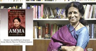 Vaasanthi Book Review: Amma; Jayalalithaa's Journey from Movie Star to Political Queen