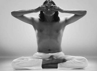 Yoga breathing exercise to release mind of agitation, frustration or anxiety भ्रामरी प्राणायाम