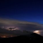 A plume of steam and ash is seen rising from the Turrialba volcano in San Gerardo de Irazu, Costa Rica.