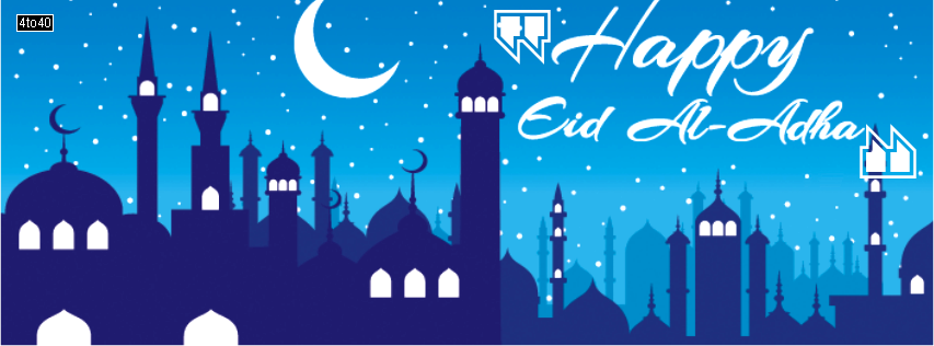 Happy Eid Al-Adha Facebook Cover