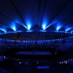 View of the opening ceremony of the Paralympic Games at Maracana Stadium in Rio de Janeiro, Brazil, on September 7, 2016.