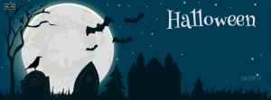 Halloween Night Landscape FB Cover *