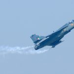 Indian Air Force’s indigenous Tejas Light Combat Aircraft performs at the 84th Air Force Day parade at the Hindon air base on the outskirts of New Delhi on October 8, 2016.
