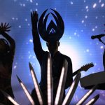 Luke Steele of Empire of the Sun performs onstage during The Meadows Music & Arts Festival on October 1, 2016 in New York City.