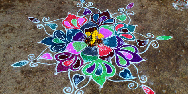 Diwali rangoli designs