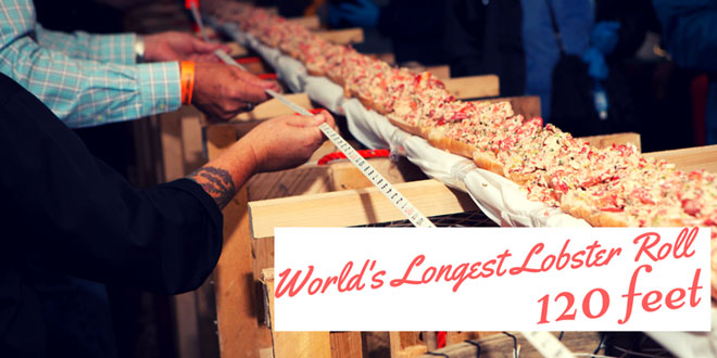 Canada Guinness World Records: Longest lobster roll