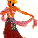 A Javanese dancer