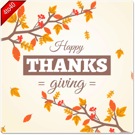 Autumn Season Thanksgiving Greeting Card
