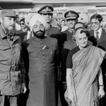 Fidel Castro Arrives In India year 1983