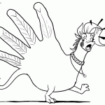 Hand Turkey Thanksgiving