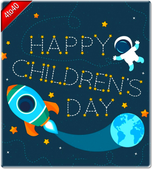 Happy Children's Day celebrations in Space *