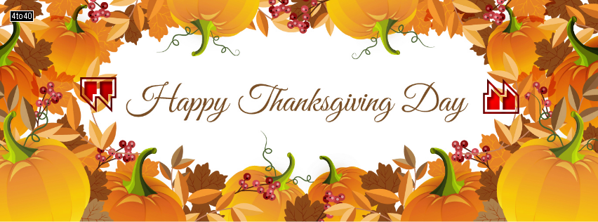 Happy Thanksgiving Day FB Cover *