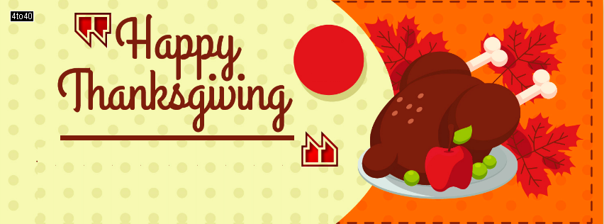 Happy Turkey Day FB Cover *
